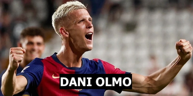 Dani Olmo là tiền vệ bóng đá xuất sắc của nước Tây Ban Nha